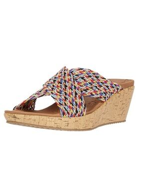SKECHERS Multicolor Wedge Sandals Women’s Size 8